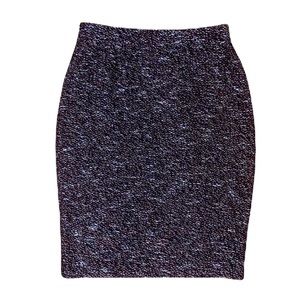 St. John by Marie Gray Size 2 Tweed Knit Pencil Skirt